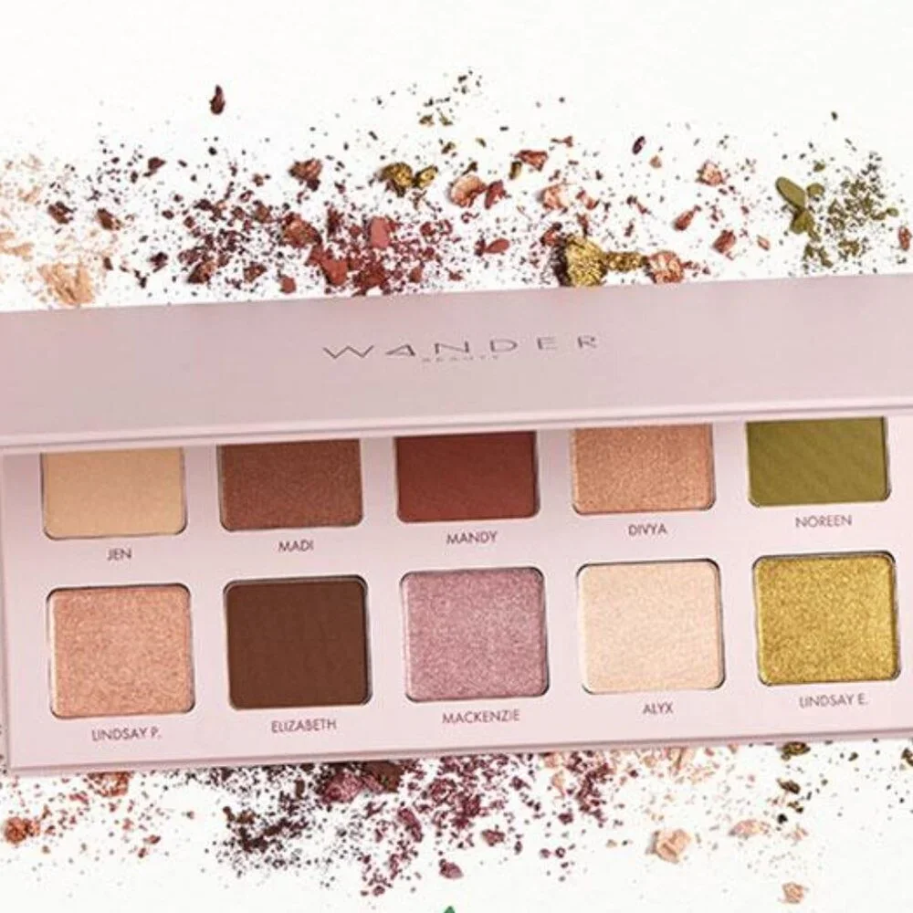 2/$29 WANDER BEAUTY Trailblazer Eyeshadow Palette $42 BNNU Matte Shimmer Neutral